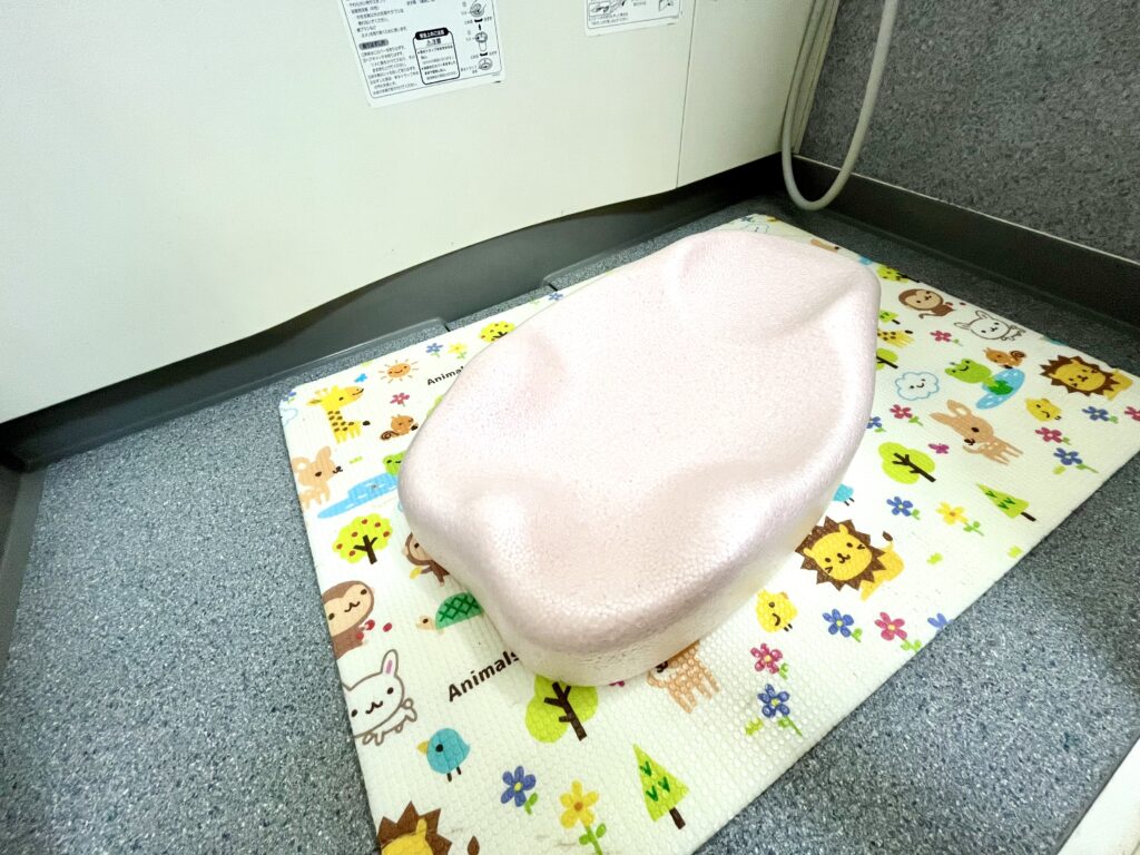 赤ちゃん用のおふろマット