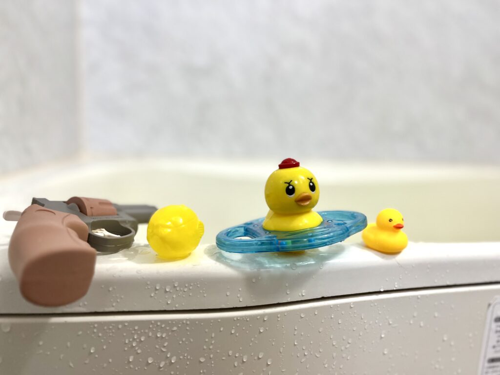 子供のお風呂用のおもちゃ
